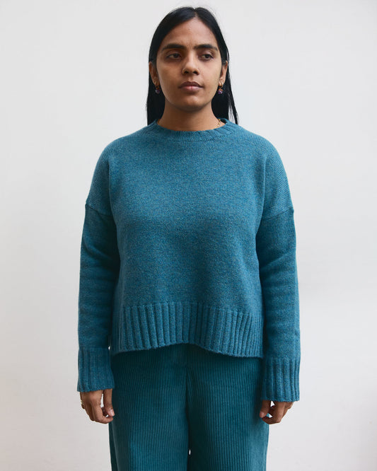 Maglione Tramontana in Verde oceano