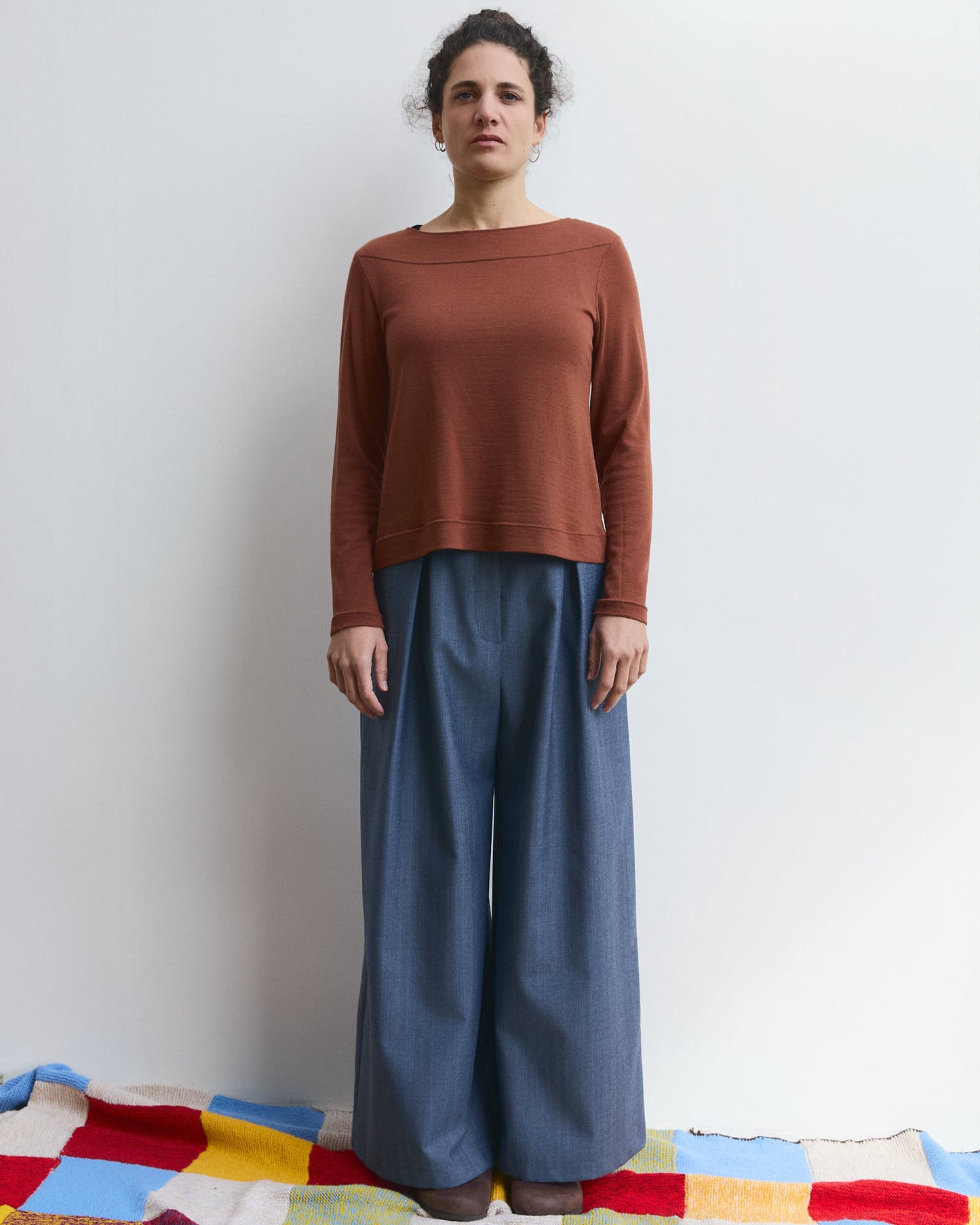 Pantalone palazzo Cianìn in Grigio Nuvola