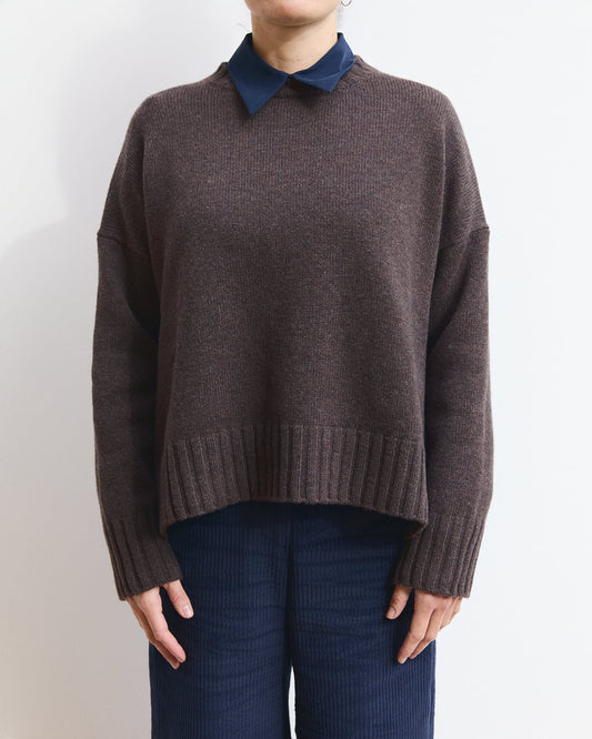 Maglione Tramontana in Cacao