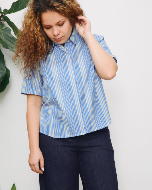 Aiga Viscose Shirt Shell Pink