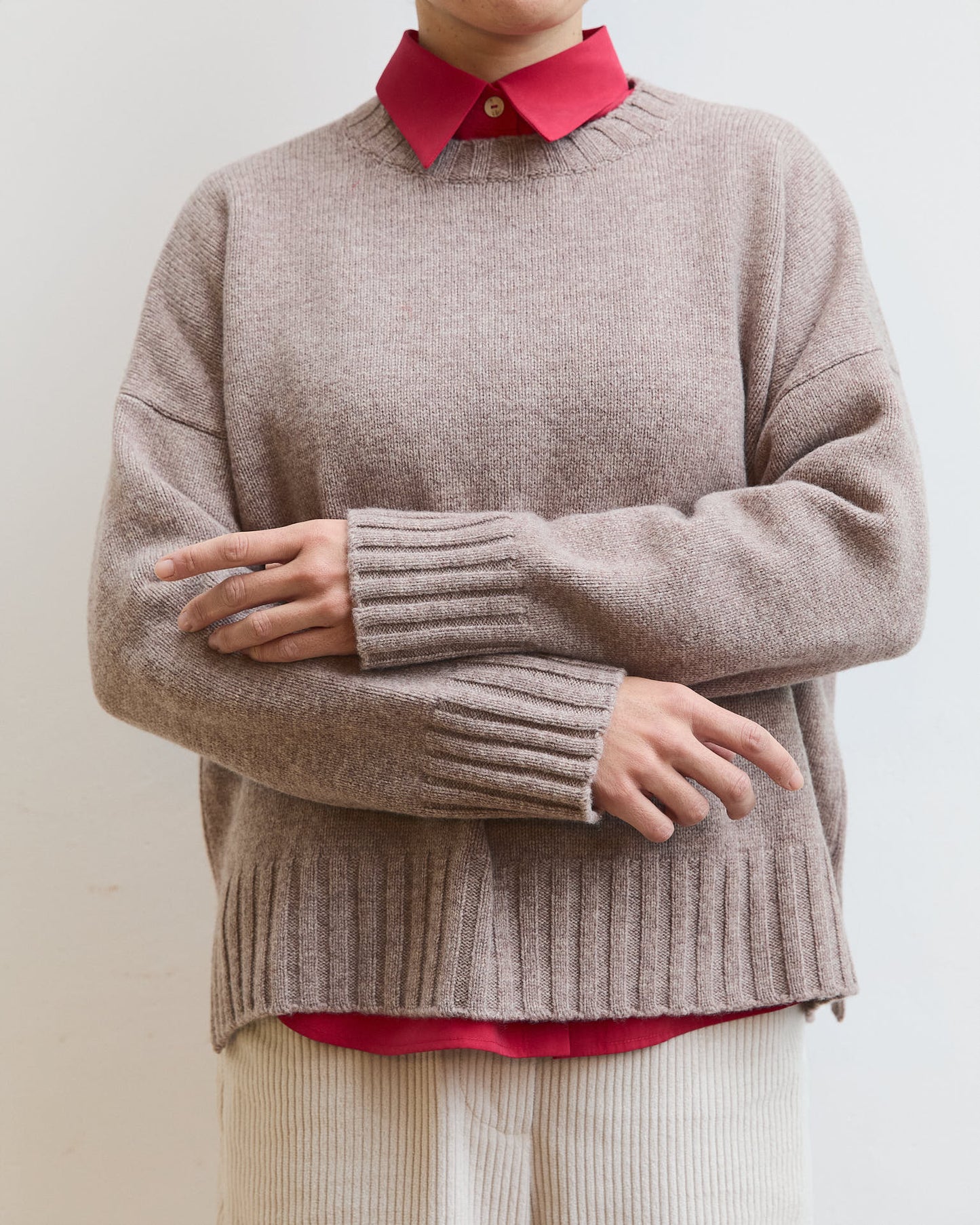 Maglione Tramontana in color Legno