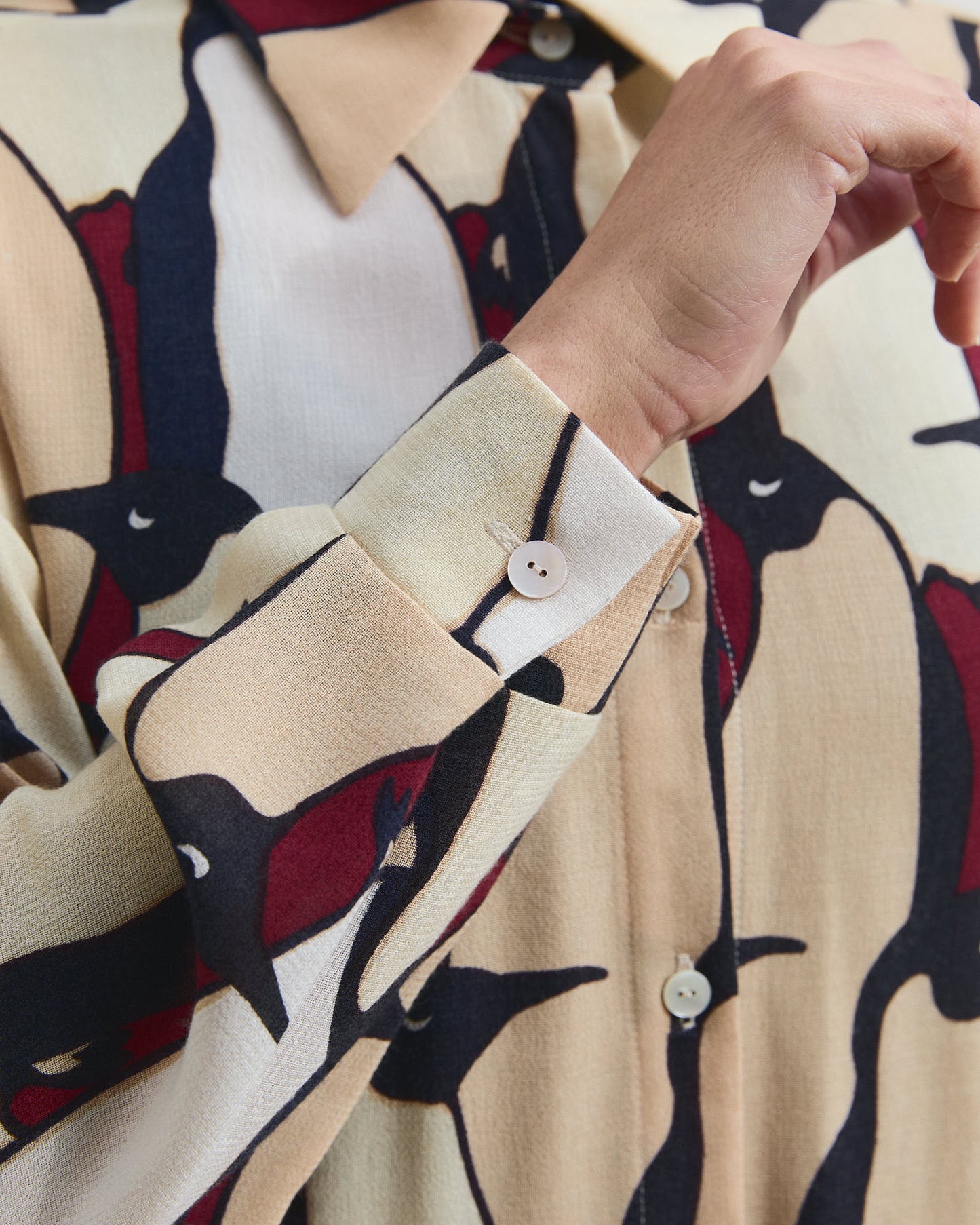 Camicia Aiga in viscosa Pinguini