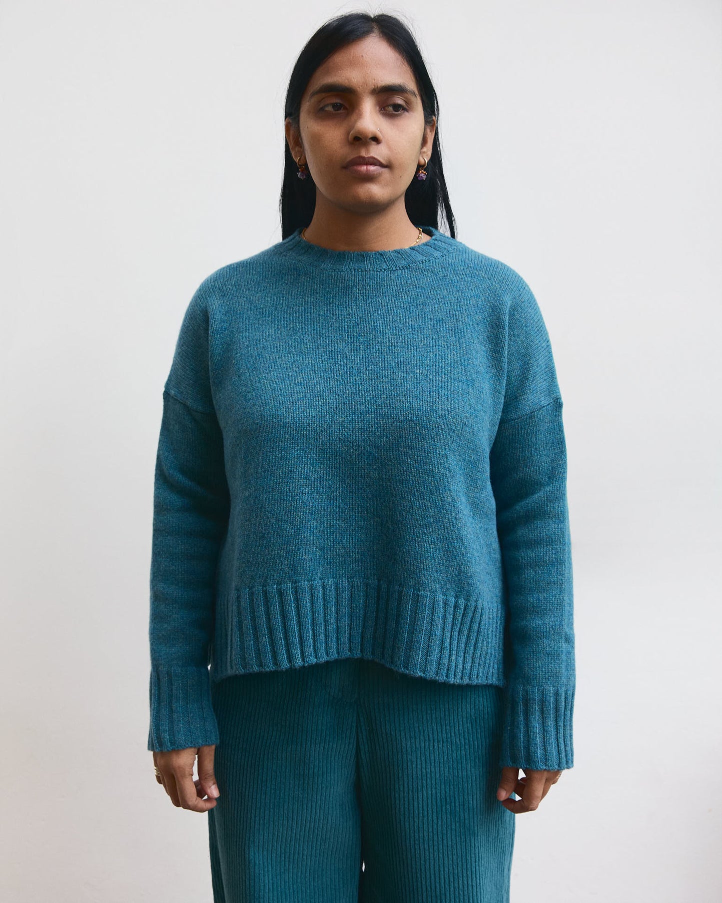 Maglione Tramontana in Verde oceano