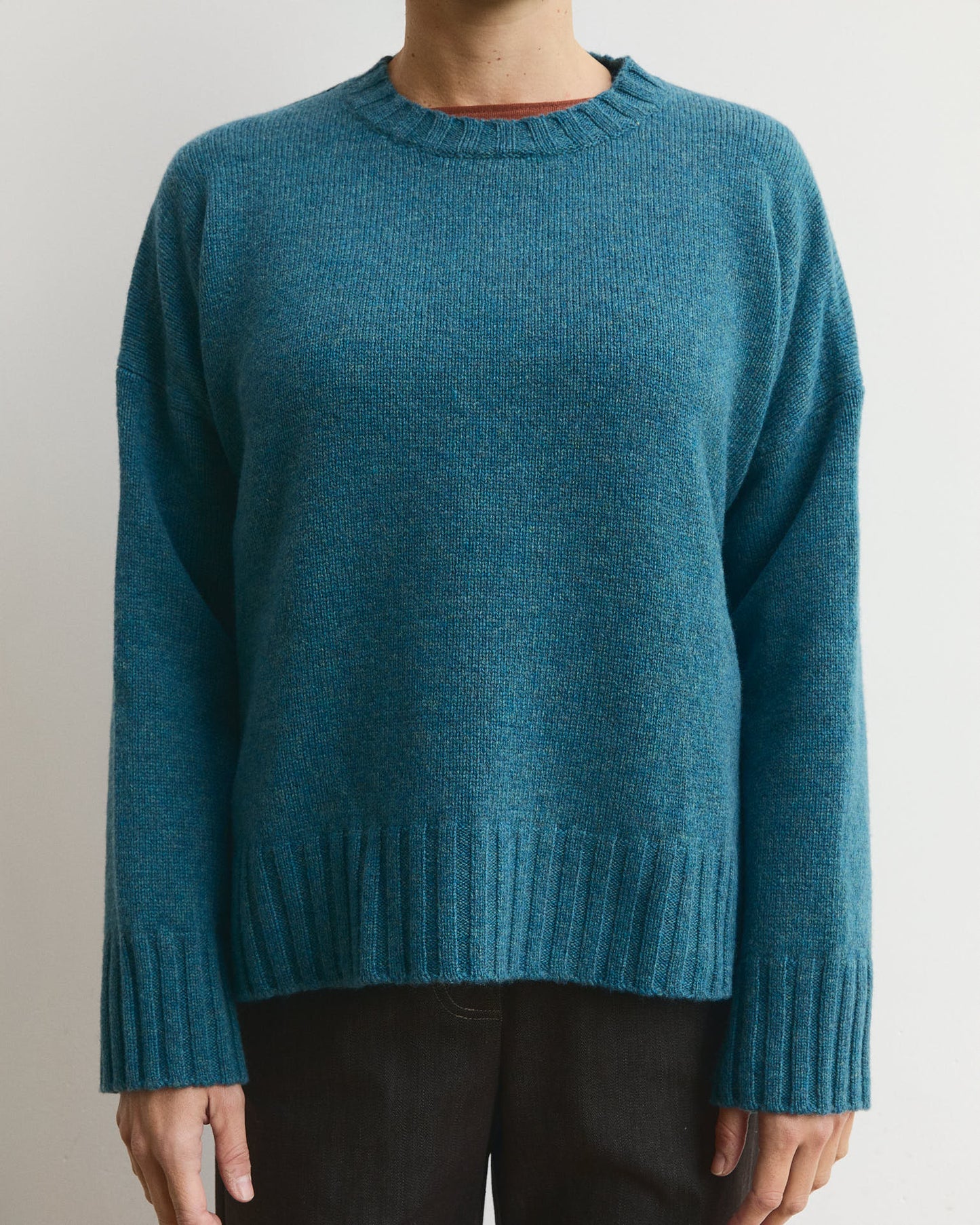 Maglione Tramontana in Verde oceano