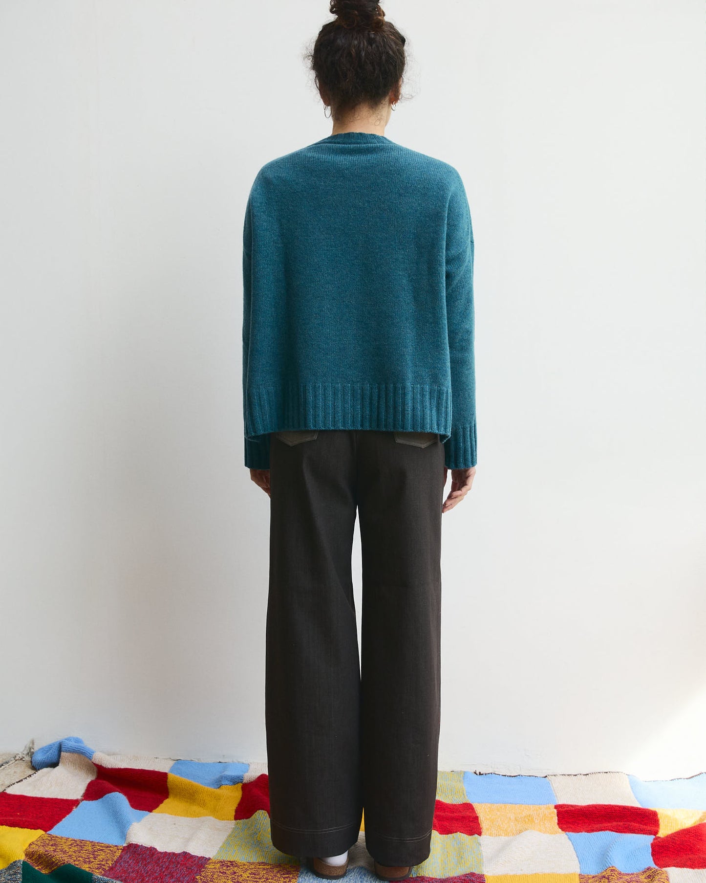 Maglione Tramontana in Verde oceano