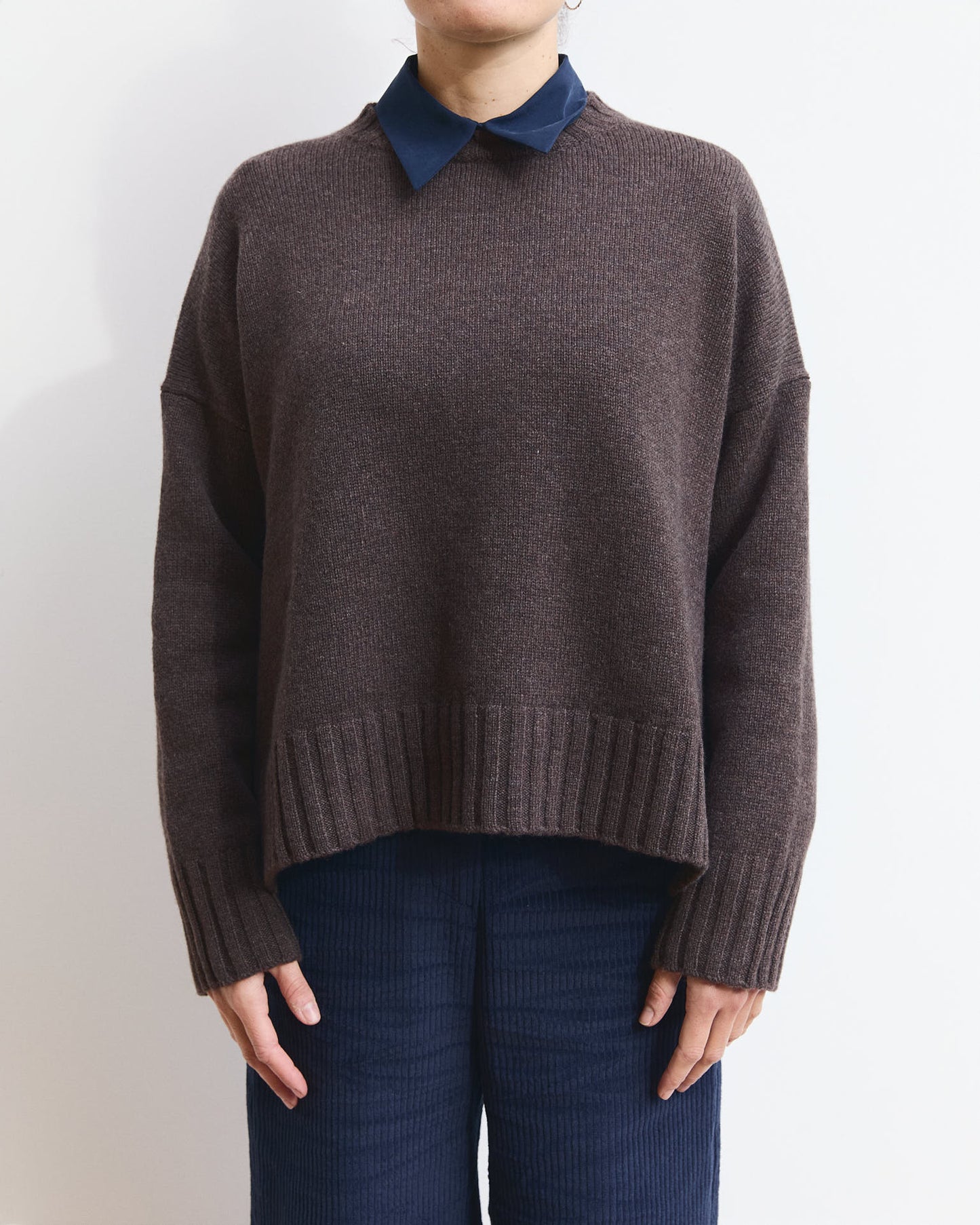 Maglione Tramontana in Cacao