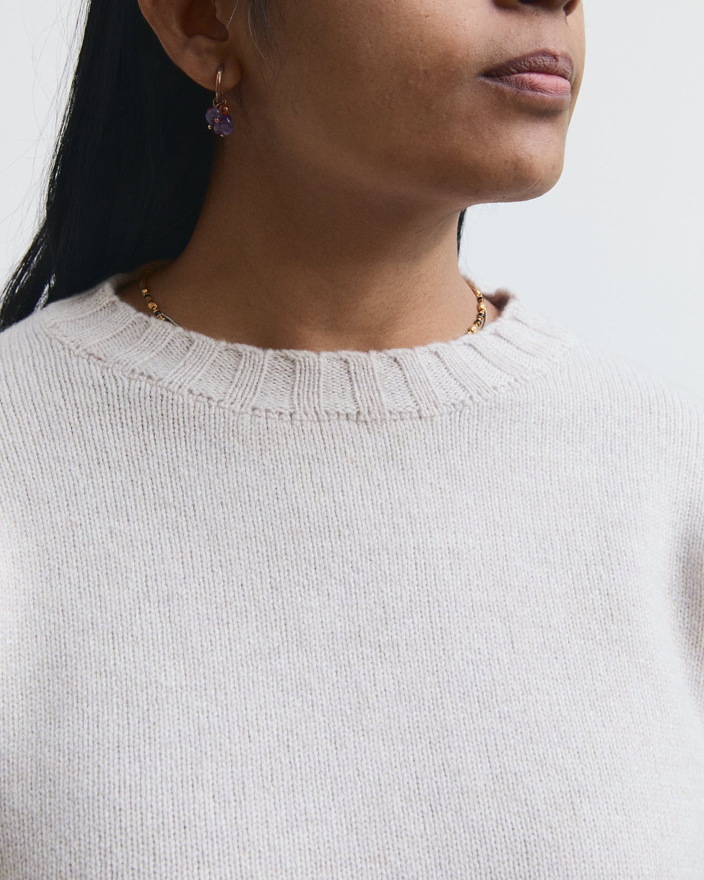 Maglione Tramontana in Bianco Latte