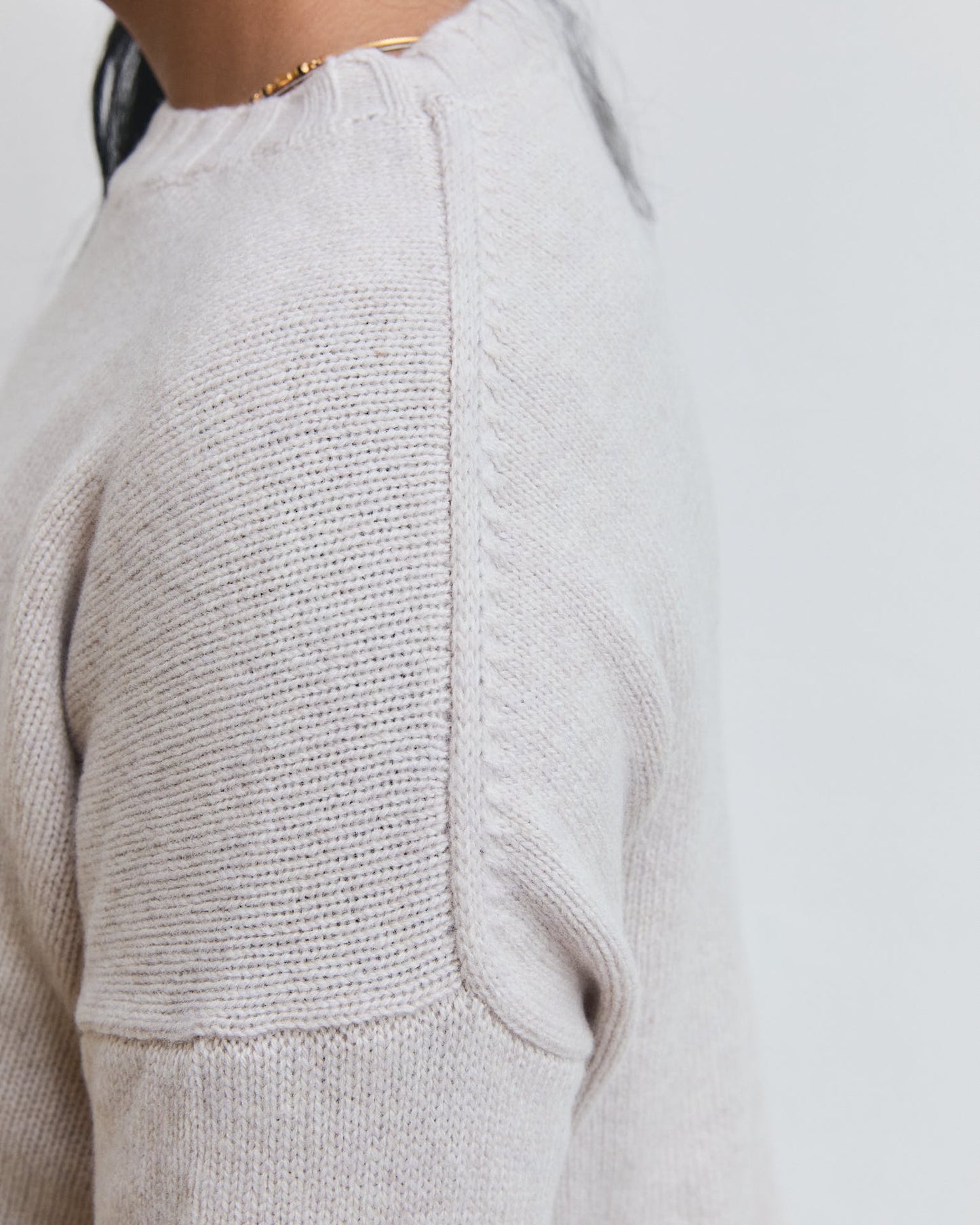 Maglione Tramontana in Bianco Latte