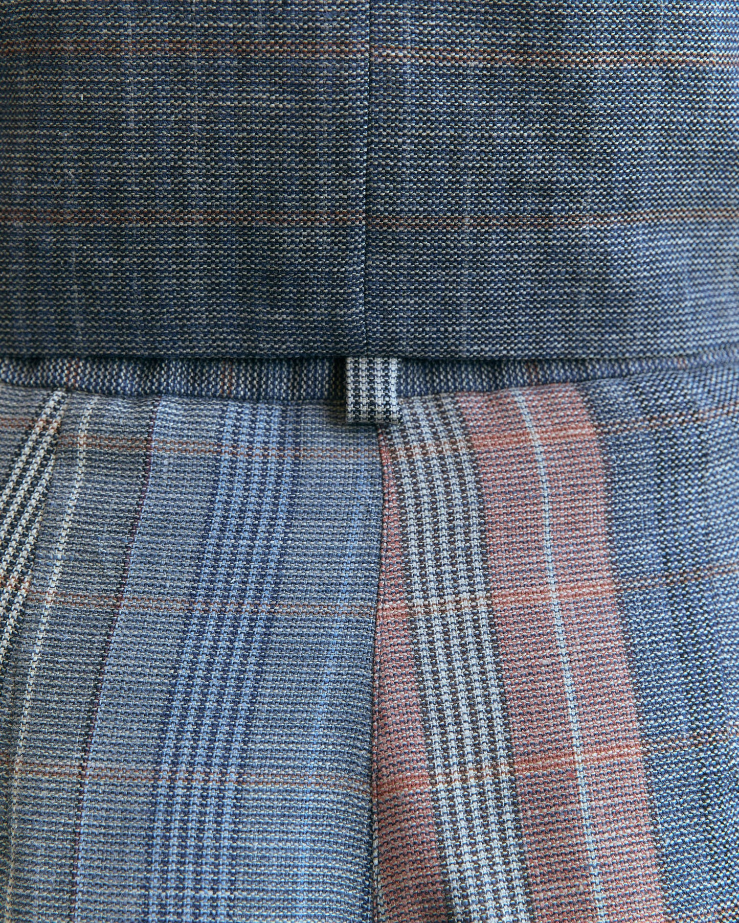 Edizione speciale- Pantalone Cianìn Cianìn in lana e seta fantasia