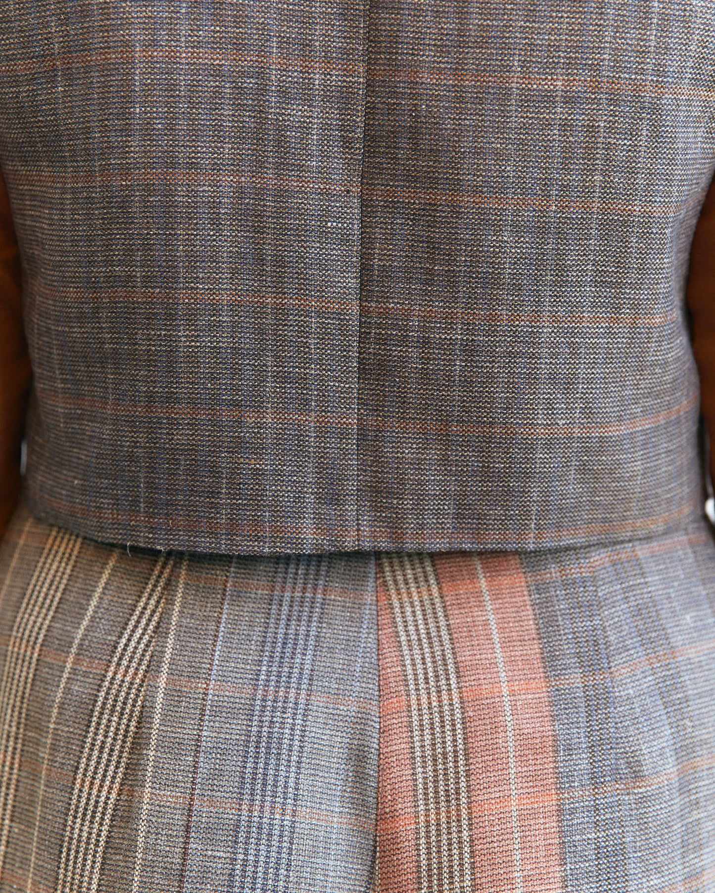 Edizione speciale- Pantalone Cianìn Cianìn in lana e seta fantasia