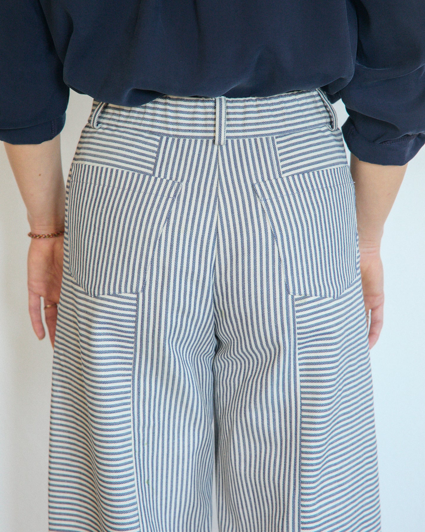 Mainà denim trousers in dark blue