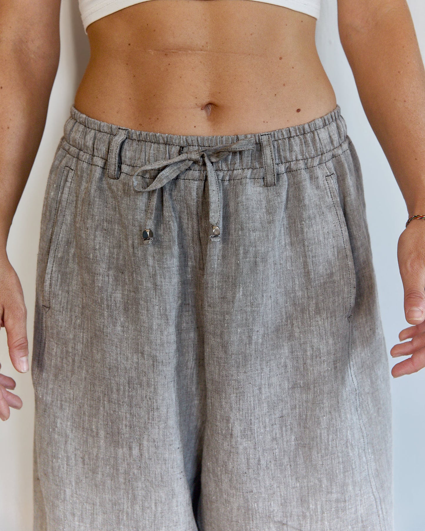 Mainà denim trousers in dark blue