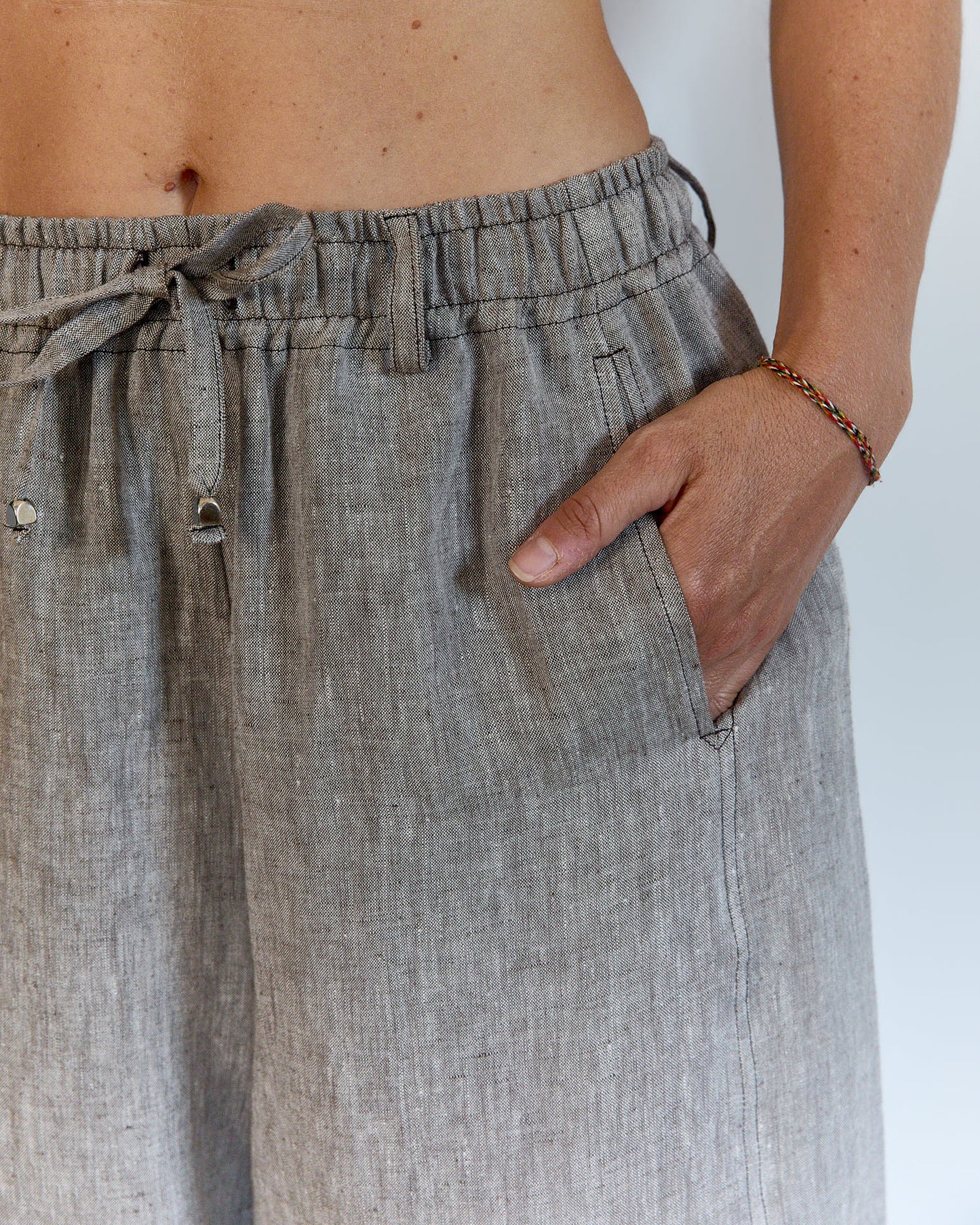 Mainà denim trousers in dark blue