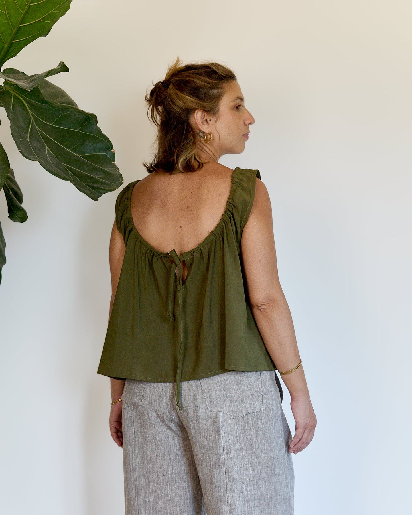 Pecìn Wool Vest in Cloud Grey