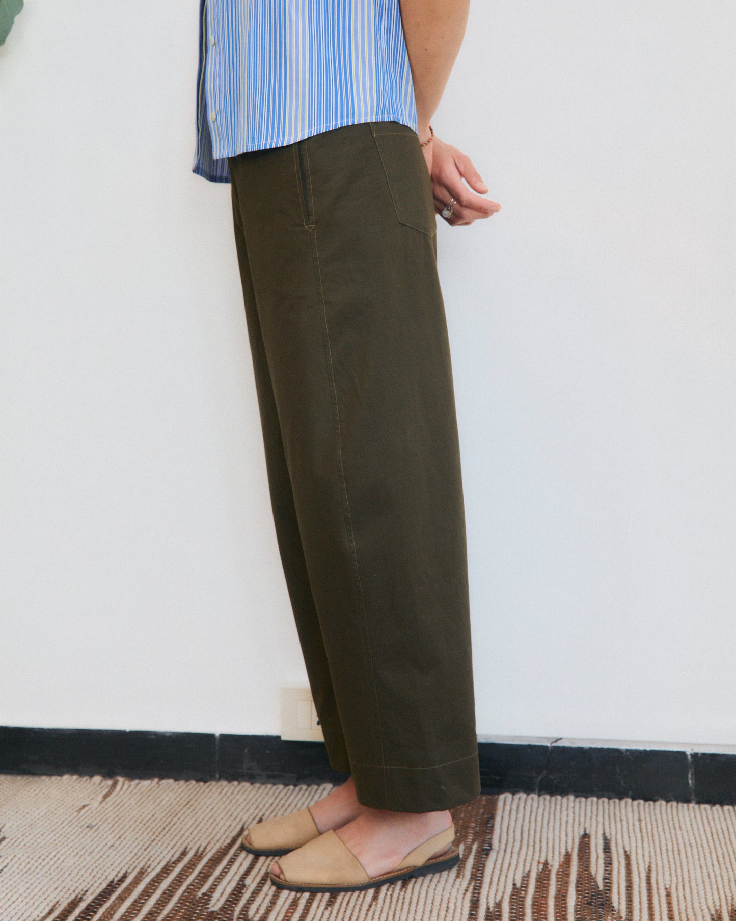Mainà denim trousers in dark blue