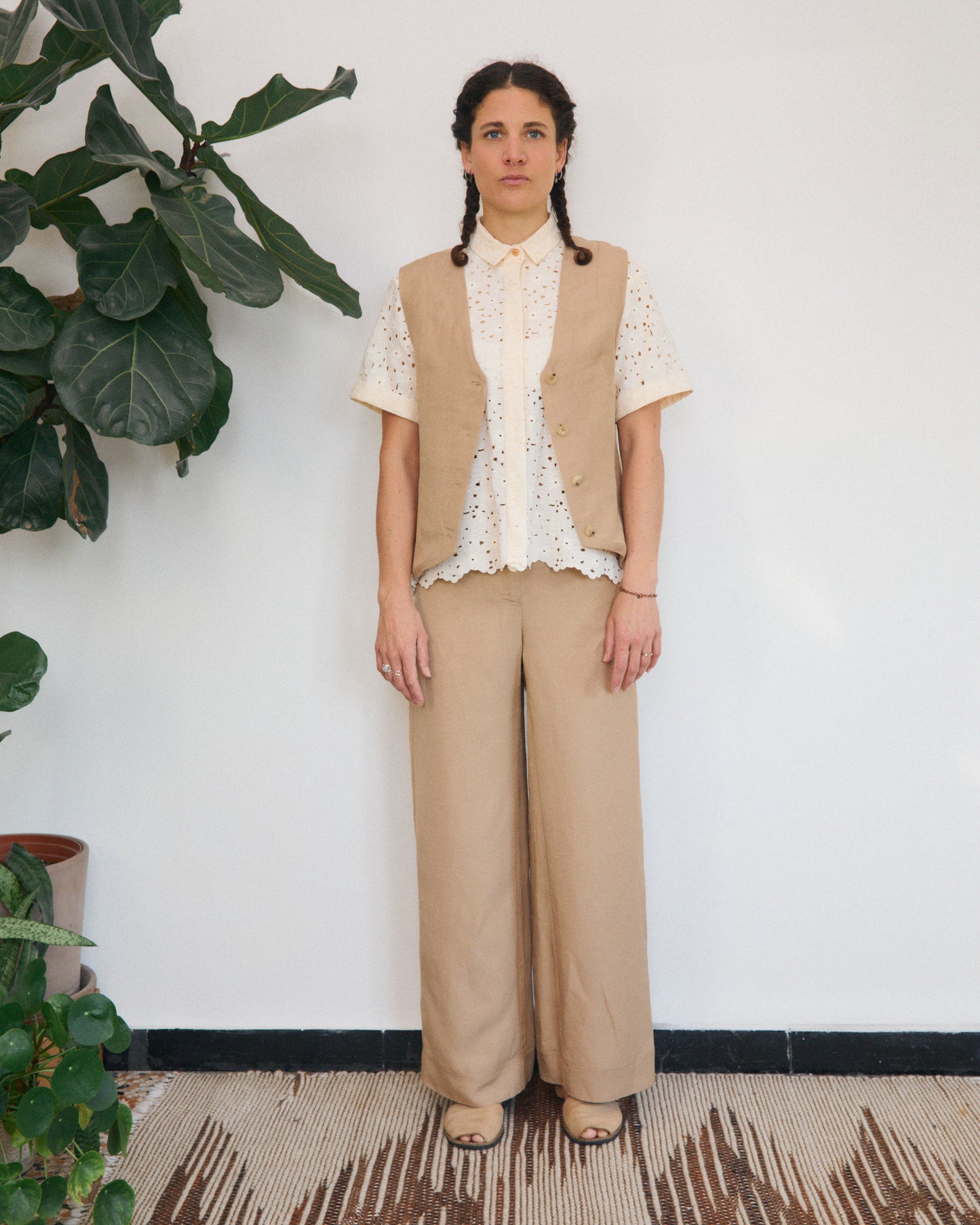 Aiga Viscose Shirt Shell Pink