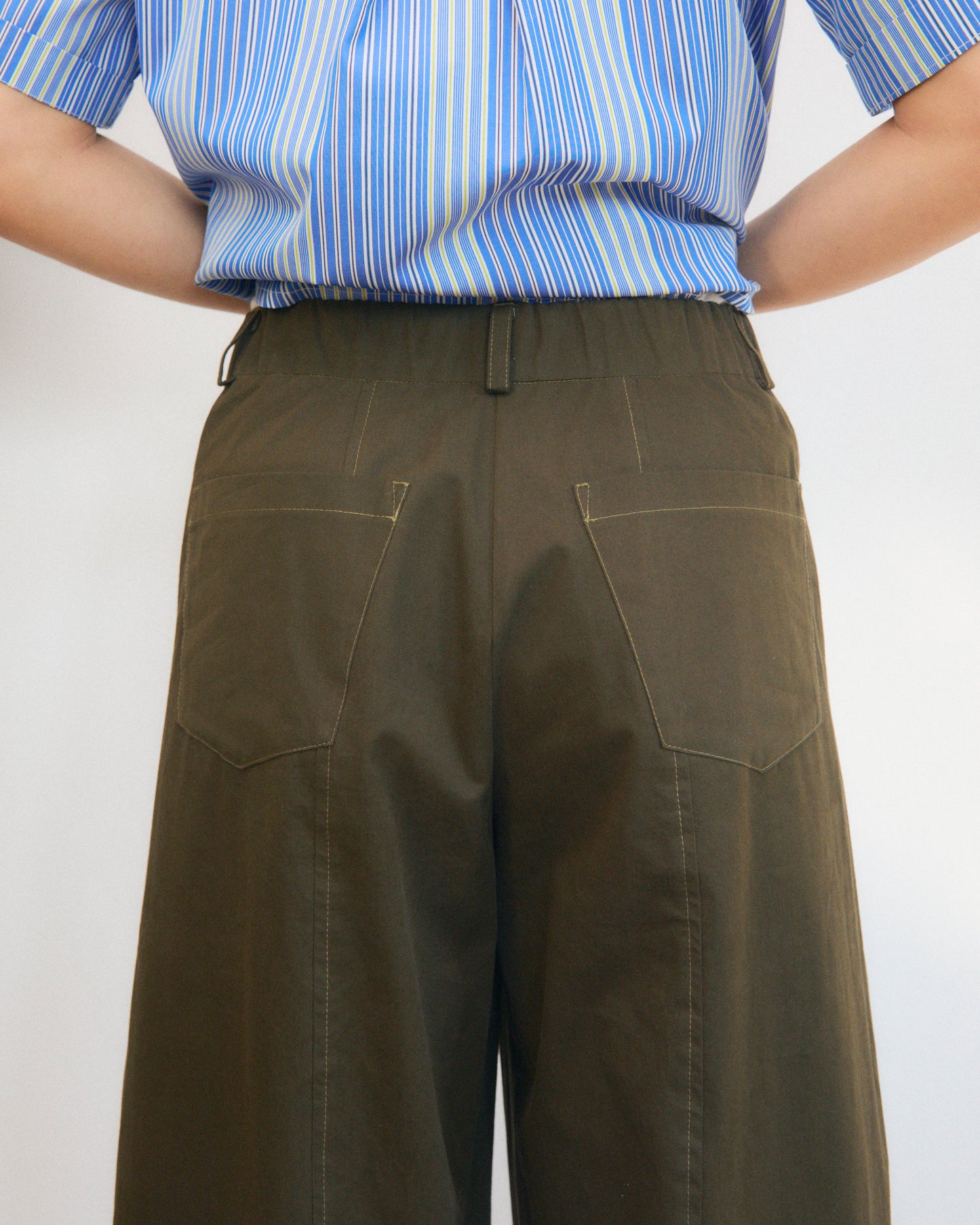 Mainà denim trousers in dark blue