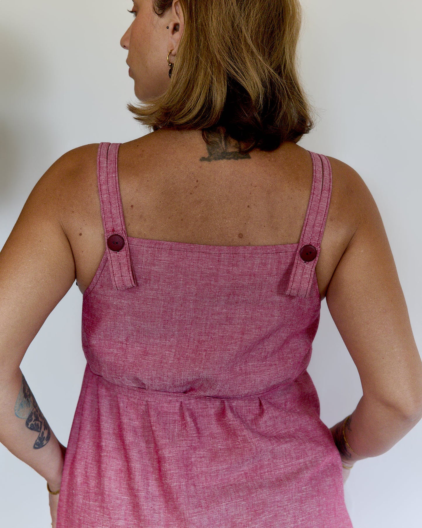 Pecìn Wool Vest in Cloud Grey