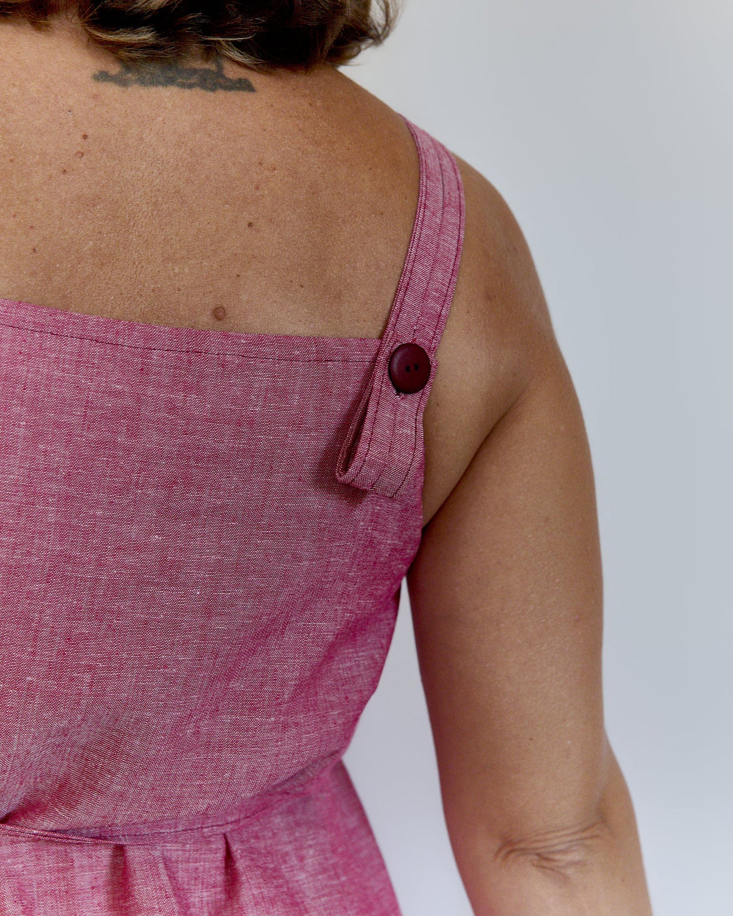 Pecìn Wool Vest in Cloud Grey