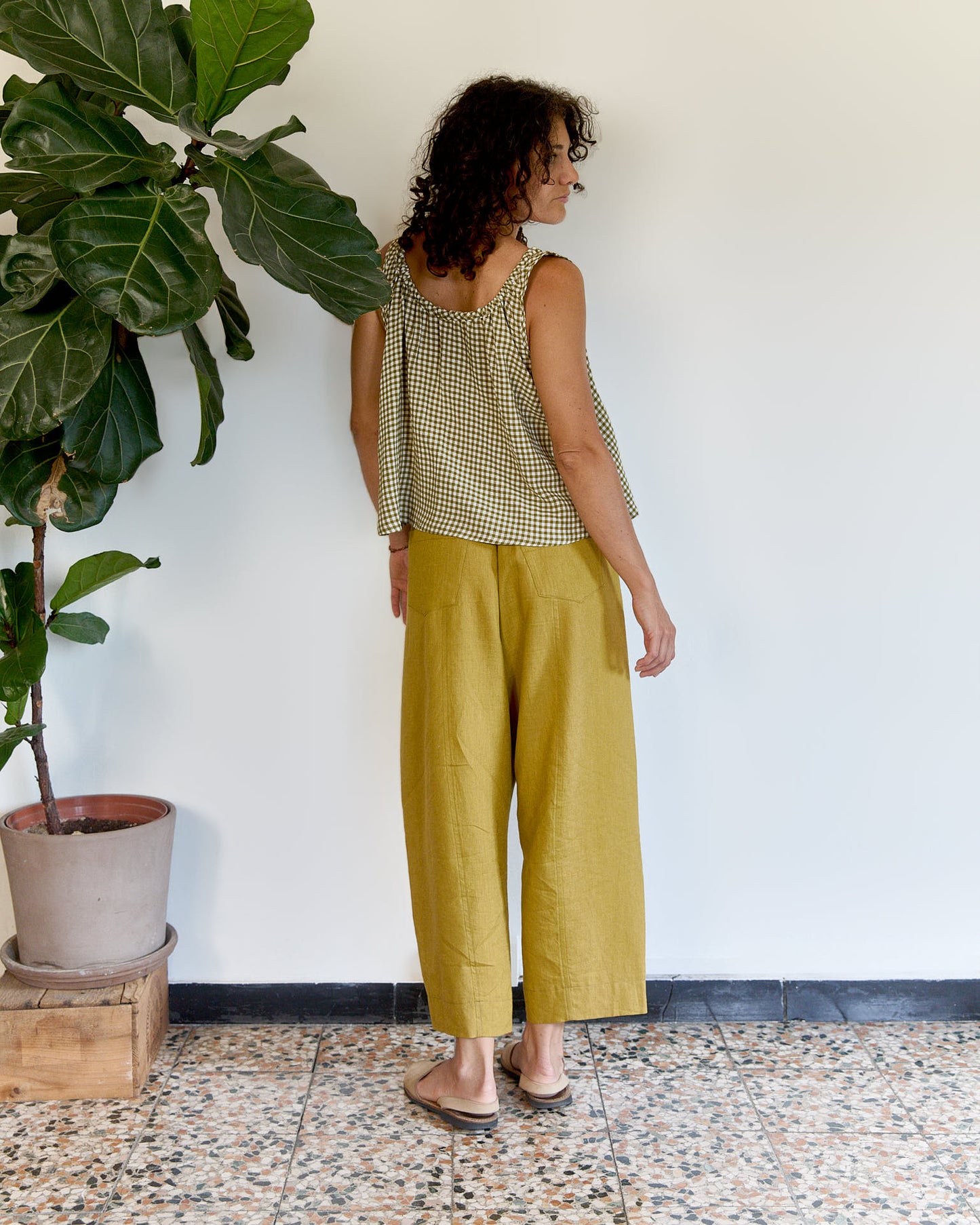 Pecìn Wool Vest in Cloud Grey