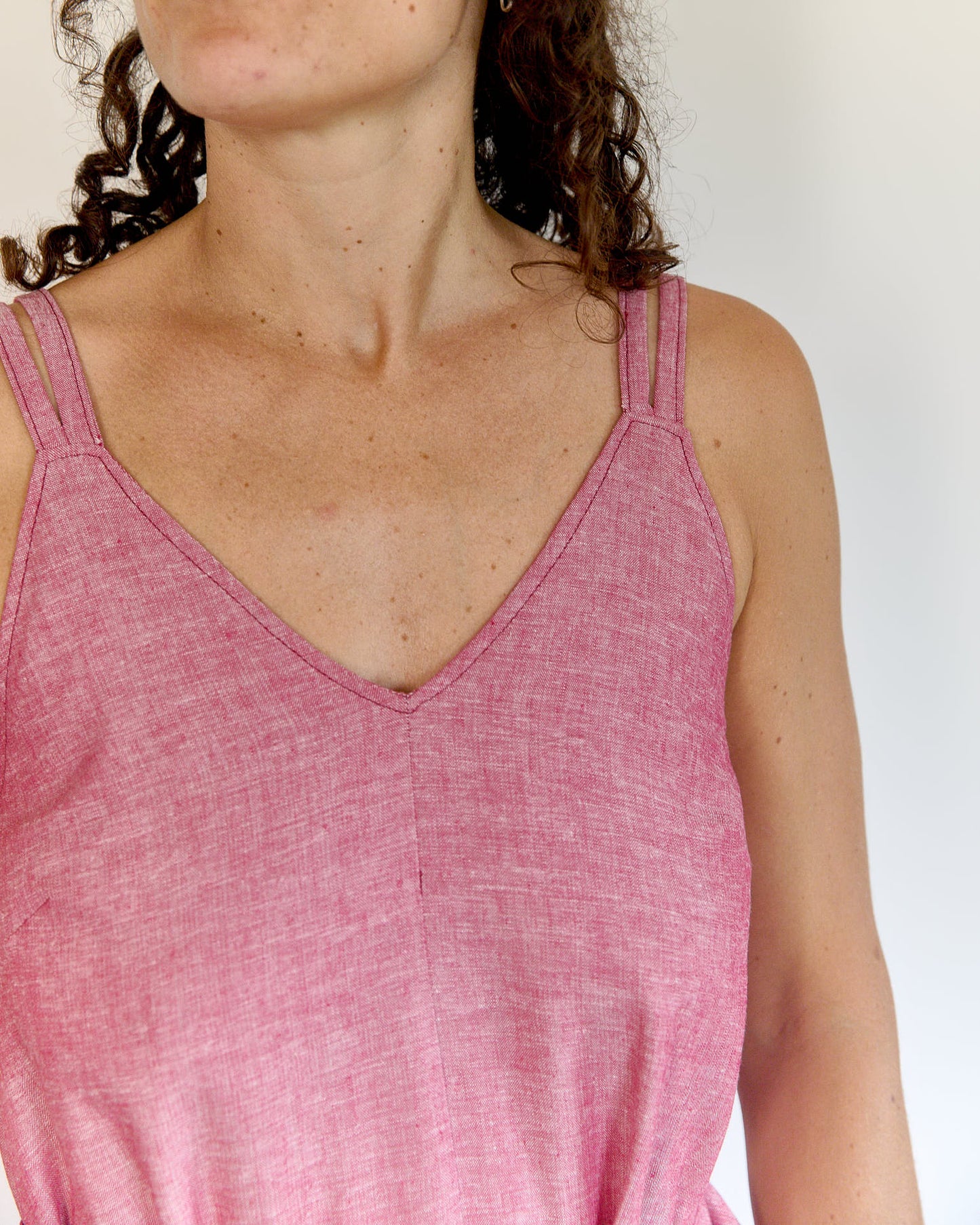 Pecìn Wool Vest in Cloud Grey