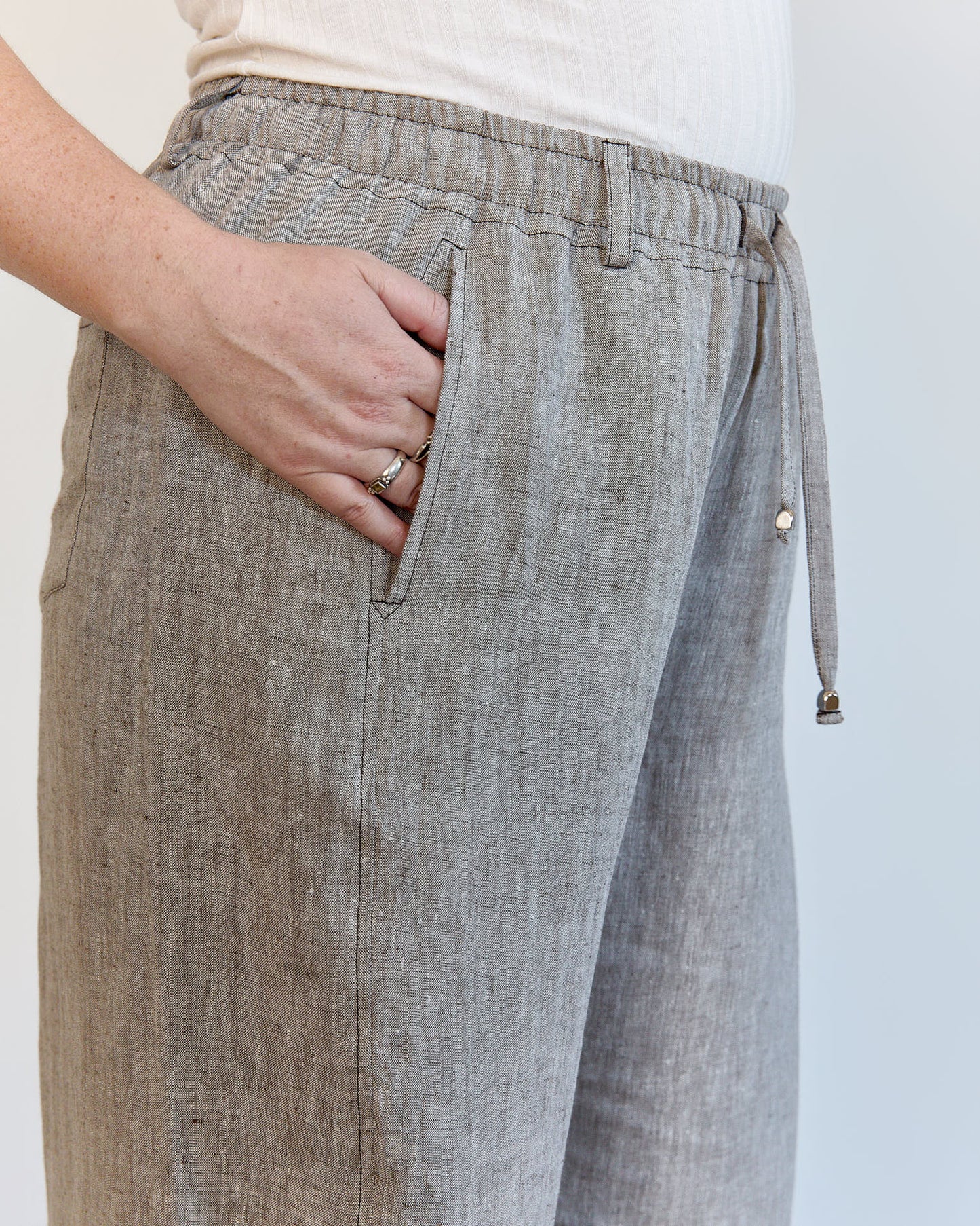 Mainà denim trousers in dark blue