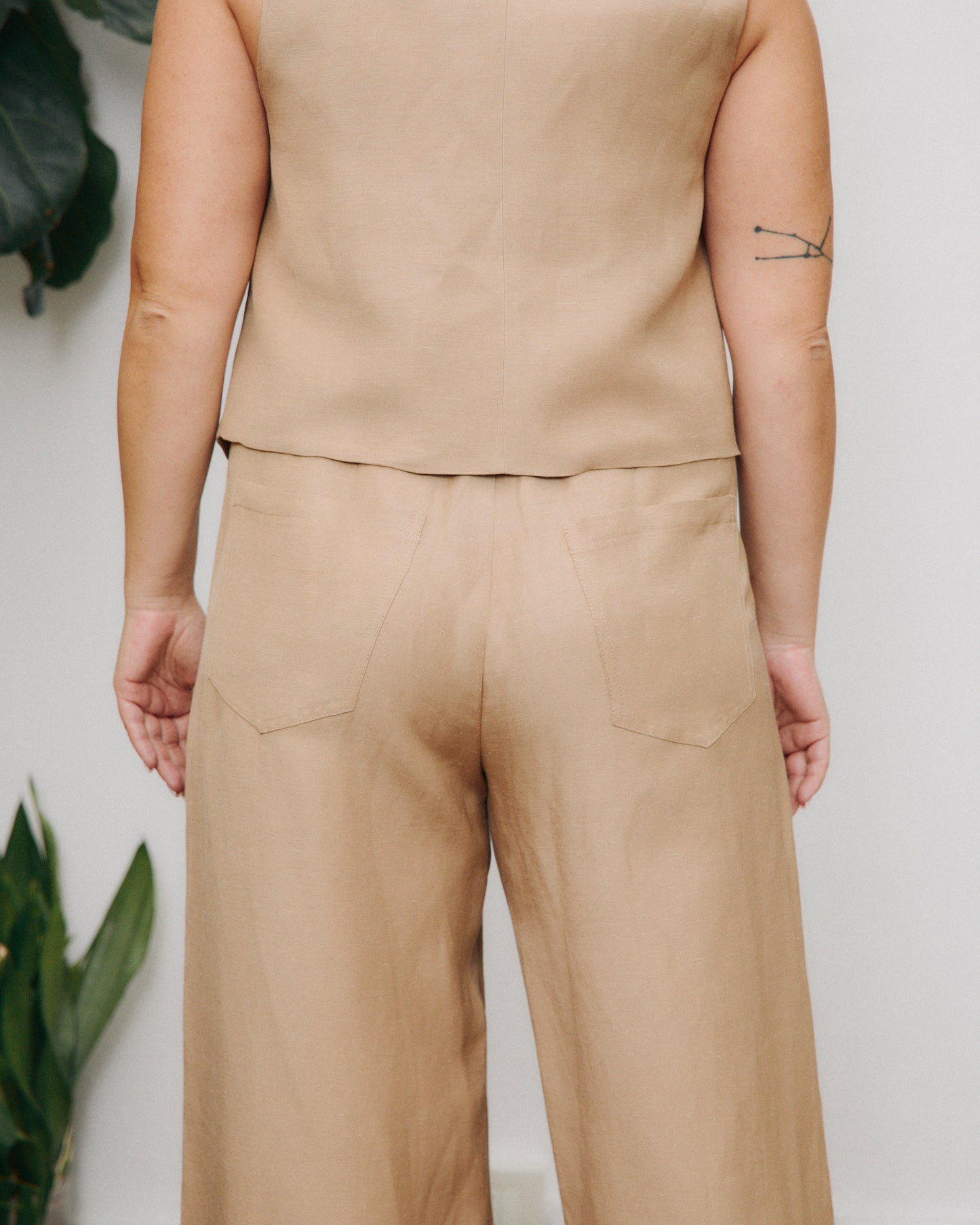 Mainà denim trousers in dark blue