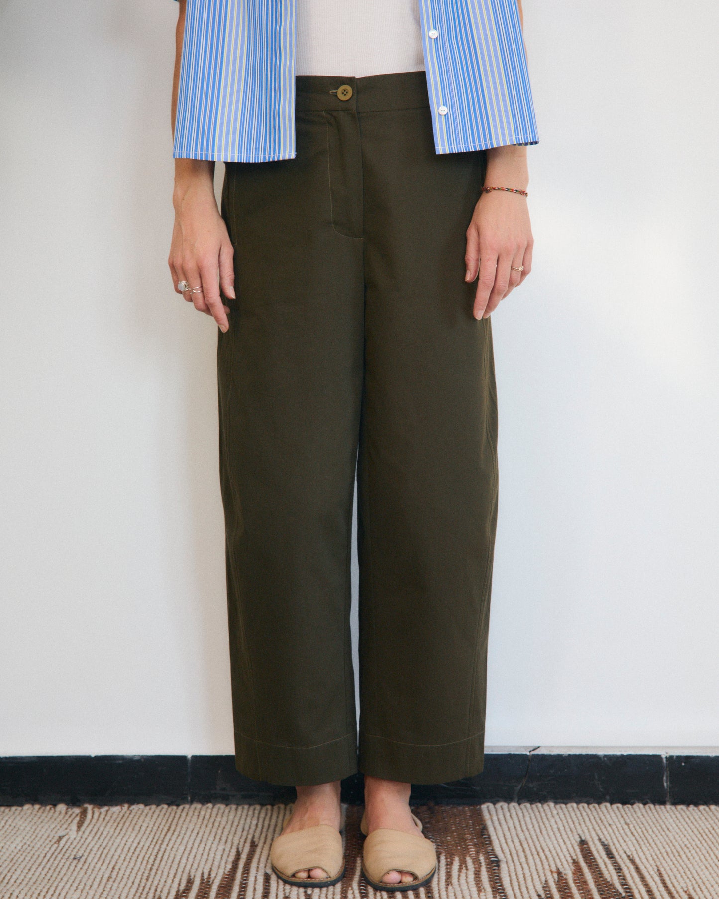Mainà denim trousers in dark blue
