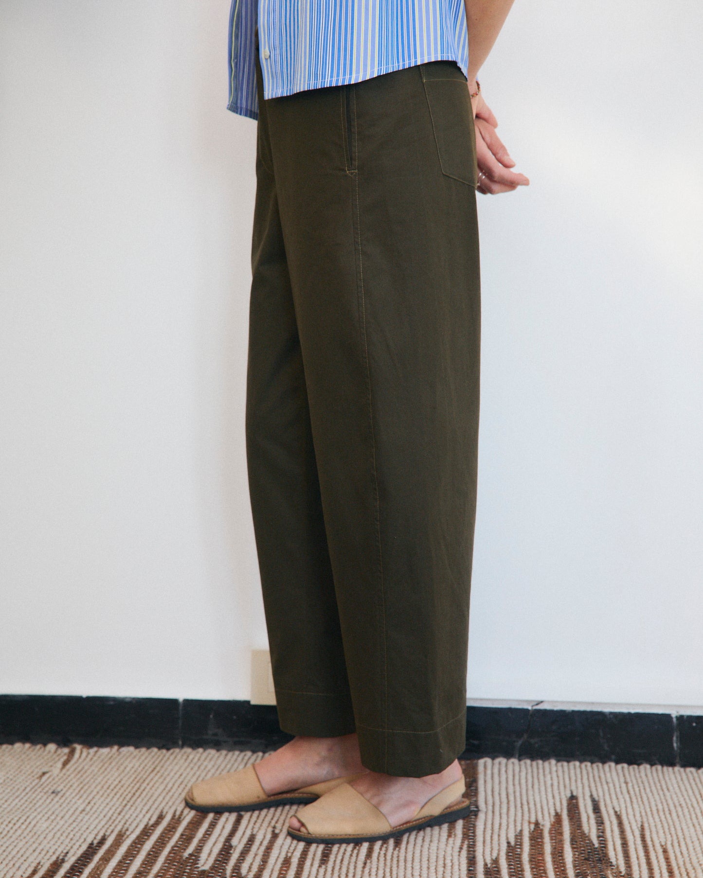 Mainà denim trousers in dark blue