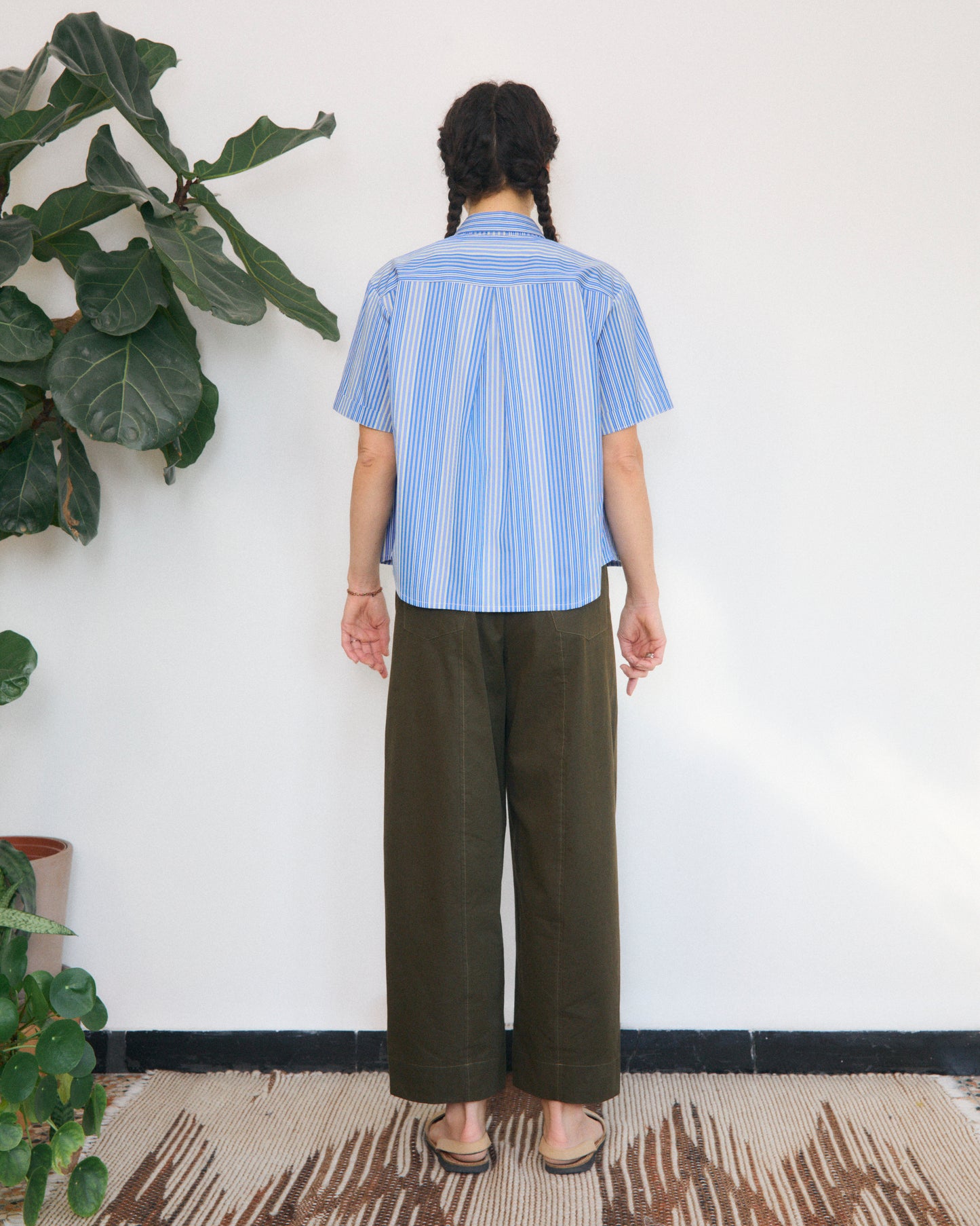 Mainà denim trousers in dark blue