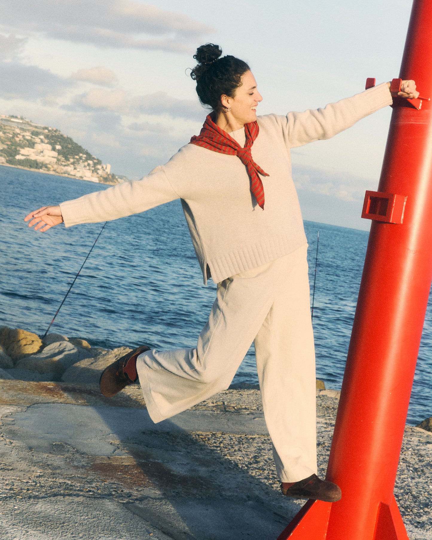 Maglione Tramontana in Bianco Latte