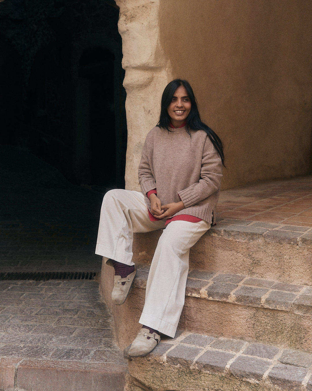 Maglione Tramontana in color Legno