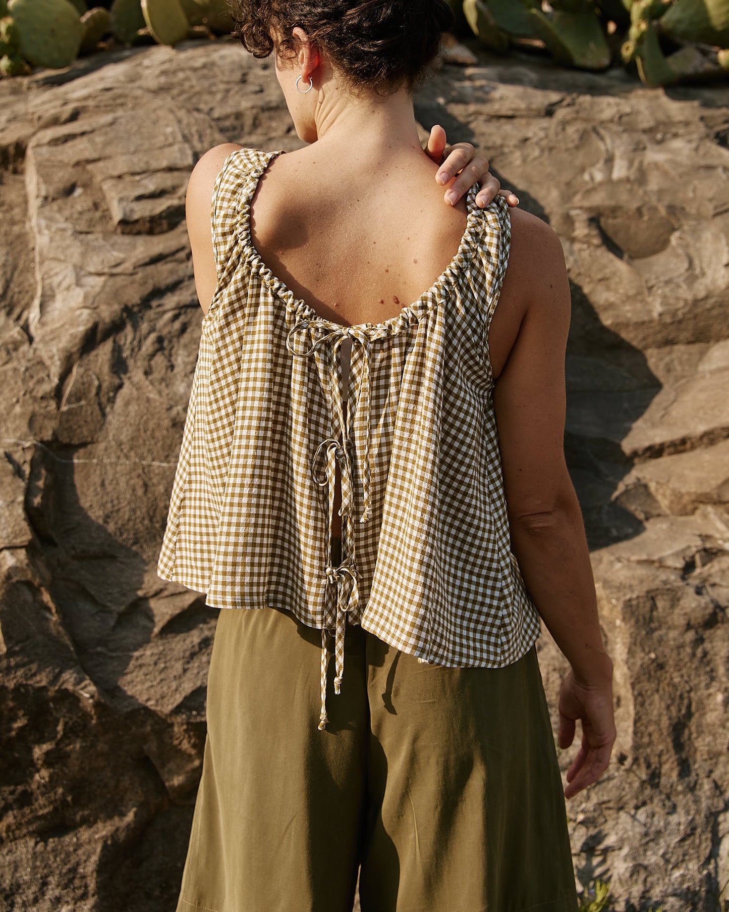 Pecìn Wool Vest in Cloud Grey